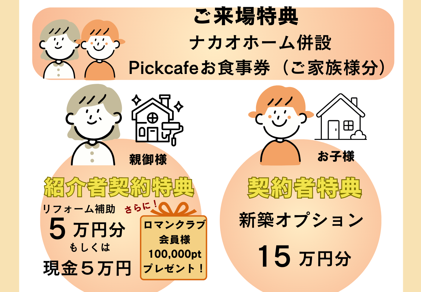 「しろくまハウス親子紹介キャンペーン」は、2～30代のお子様をもつ親御様が一緒に家づくりを見学するキャンペーンです。家づくりを考え始めたばかりの方でも安心。安城市を中心に、刈谷市・岡崎市・知立市・碧南市など愛知県西三河で、注文住宅や高性能住宅を検討中の方に好評です。
愛知県西三河で、現実的なサイズ感と高性能を両立した注文住宅を検討する方にとって、参考になる見学体験です。ナカオホーム N’s design LABOが提案する、暮らし目線のモデルハウスです。